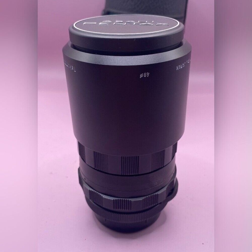 Asahi Pentax Takumer Lens 1:3.5/135 1:4/150mm 1:5.6/200mm Case